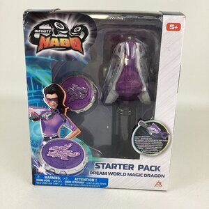 Infinity Nado Starter Pack Dream World Magic Dragon Cord Launcher 2024 Alpha Toy